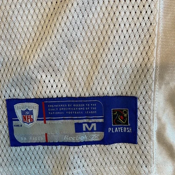 SOLD Troy Polamalu Reebok #43 NFL Players Pittsburgh Steelers Jersey / size M - Picture 6 of 6